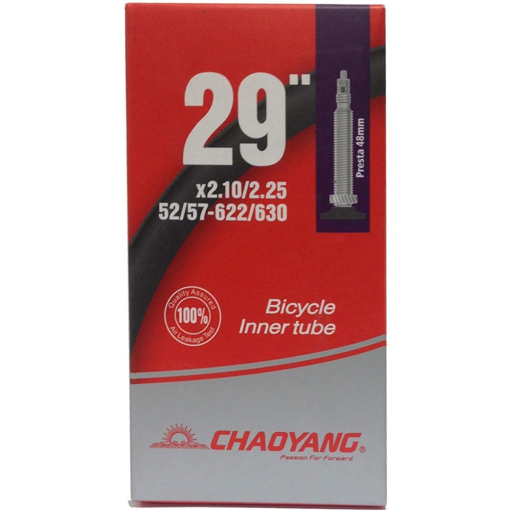 ChaoYang Camera d'aria MTB 29" 2.10/2.25 valvola Presta 48mm Filettata